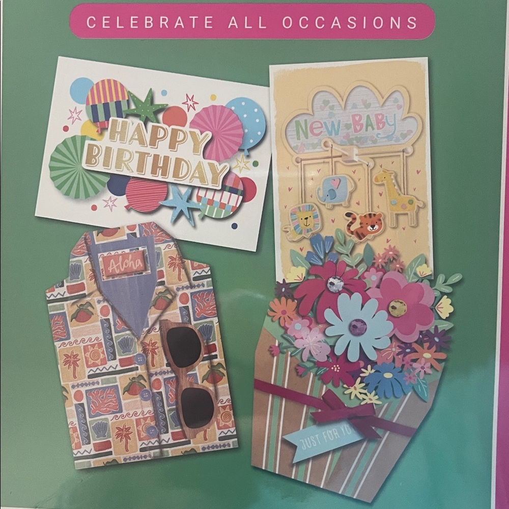 ❤️NEW!!!❤️40 pieces of beautiful Hand Crafted Greeting Cards Set w/ a bonus Box. - Picture 2 of 6